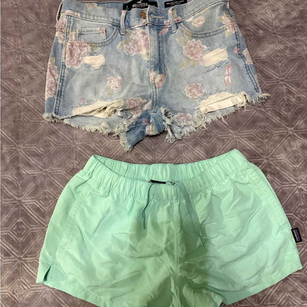 Patagonia Mint Green Women's Jean Shorts